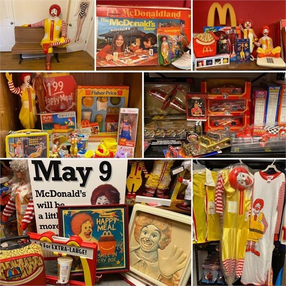 Huge Estate of McDonald’s, Barbie & Many Other Collectibles!