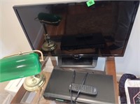 TV, DVD, misc office items
