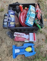 Estate lot of toy cars footballs and more