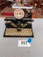Marx Deluxe Dial typewriter, #557