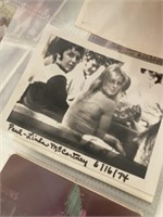 Over 200 candid photos some with autographs in