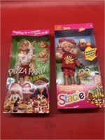 1993 and 1994 Barbie special editions pizza p