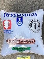2 vintage inflatable Opryland pillows