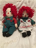 Raggedy Ann and Andy Snowden and friends