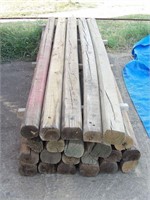 ASSORTED POSTS (8' LONG)