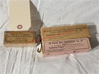3 Vintage Boxes of Ammo- Franford Arsenal