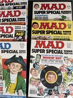 Vintage Mad Magazine Super Special Magazine Lot*