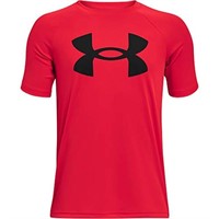 $20 Under Armour Boys' Tech Big Logo T-Shirt red m