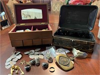 Jewelry Boxes and Assorted Jewelry