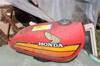 Vintage Honda Motorcycle Tank