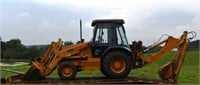 1999 Case 580L 4WD Extendahoe Loader Tractor with