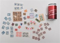 Lot de vieux timbres dont Victoria