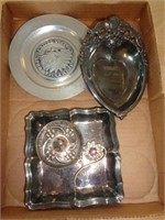 SILVERPLATE & PEWTER ITEMS