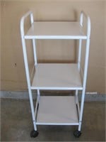 12 X 12 X 32 Metal Rolling Cart / Shelf