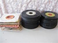 Assorted 45 RPM Records