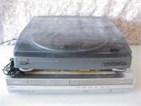 Liteon DVD Player &  Aiwa Stereo Turntable