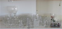 Assorted Bar Ware, Shot Glasses & Glass Ware