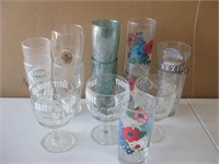 Fourteen Assorted Bar Glasses