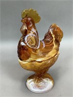 Standing Rooster Candy Dish