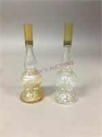 Vintage Oil Lamp Perfume Bottles