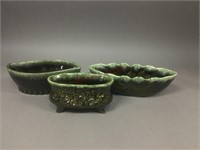 Hull Green drip pottery