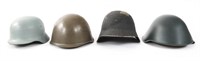WWI - COLD WAR WORLD MILITARY HELMET LOT OF 4