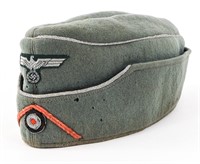 WWII GERMAN HEER PANZER OFFICER M34 OVERSEAS CAP