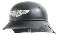 WWII GERMAN LUFTSCHUTZ M38 GLADIATOR HELMET