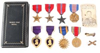 WWII ERA US ARMED FORCES NAMED MEDALS