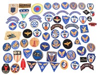 WWII USAAF SHOULDER PATCH LOT OF 69