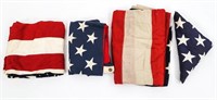 WWI - COLD WAR AMERICAN FLAG LOT OF 4