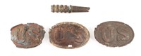 CIVIL WAR UNION ARMY BELT BUCKLES & RECOVERED CASE