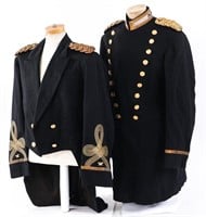 EARLY 20th C. US ARMY OFFICER DRESS COAT LOT OF 2