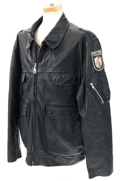 COLD WAR GERMAN NRW MOTORCYCLE POLICE JACKET