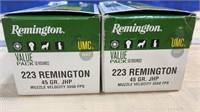 223 Remington ammunition 100rds