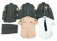 COLD WAR US ARMY SPECIAL FORCES WO / NCO UNIFORMS