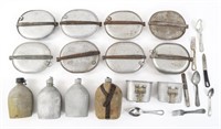 WWI US ARMY MESS KITS AND CANTEENS