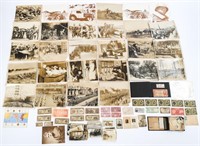 WWII US ARMY WARTIME PHOTOGRAPH & CURRENCY LOT