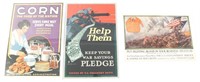 WWI US HOMEFRONT POSTER LOT OF 3