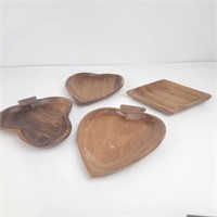 Wooden Card Suits Bowl