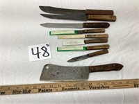 Wooden Handled Knives