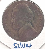 1943 silver wartime nickel