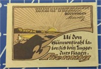 1922 German banknote