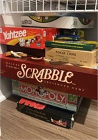 Board Games, Monopoly, Scrabble, Yahtzee & More