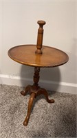 Small Wood Round Table