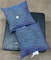 17x17 Indoor/Outdoor Pillows, New, 2pk, Damaged