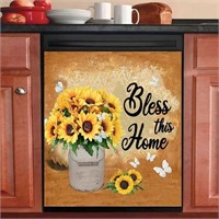 'Bless This Home' Magnetic Dishwasher Sticker