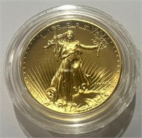 2009 Ultra High Relief Double Eagle 1oz Gold Coin
