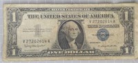 1957b silver certificate $1 banknote
