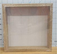 8" wooden display box